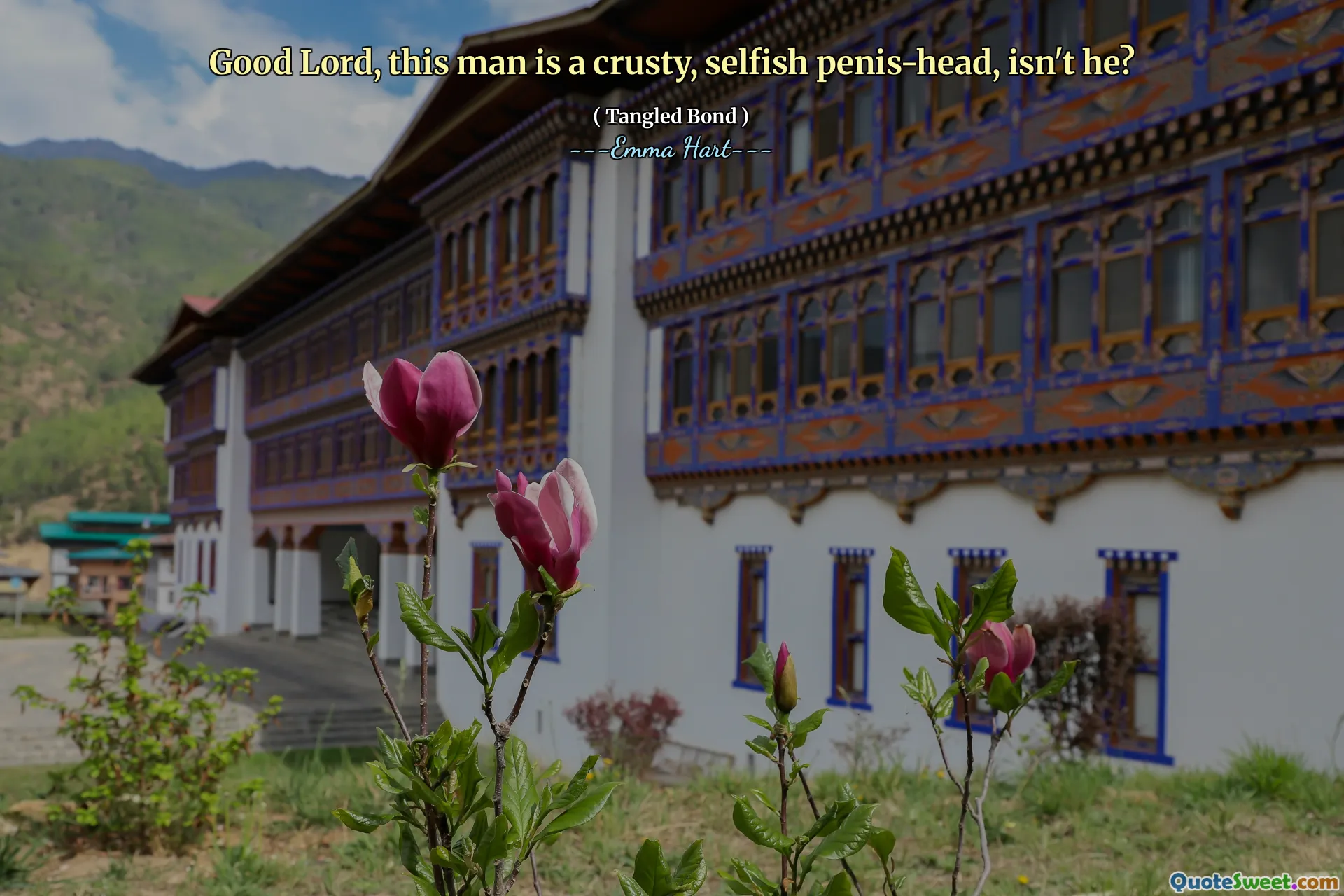 好主，这个人是一个硬皮，自私的阴茎头，不是吗？