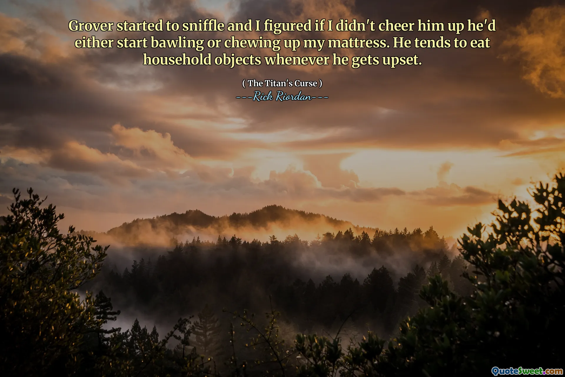 Grover started to sniffle and I figured if I didn't cheer him up he'd either start bawling or chewing up my mattress. He tends to eat household objects whenever he gets upset.