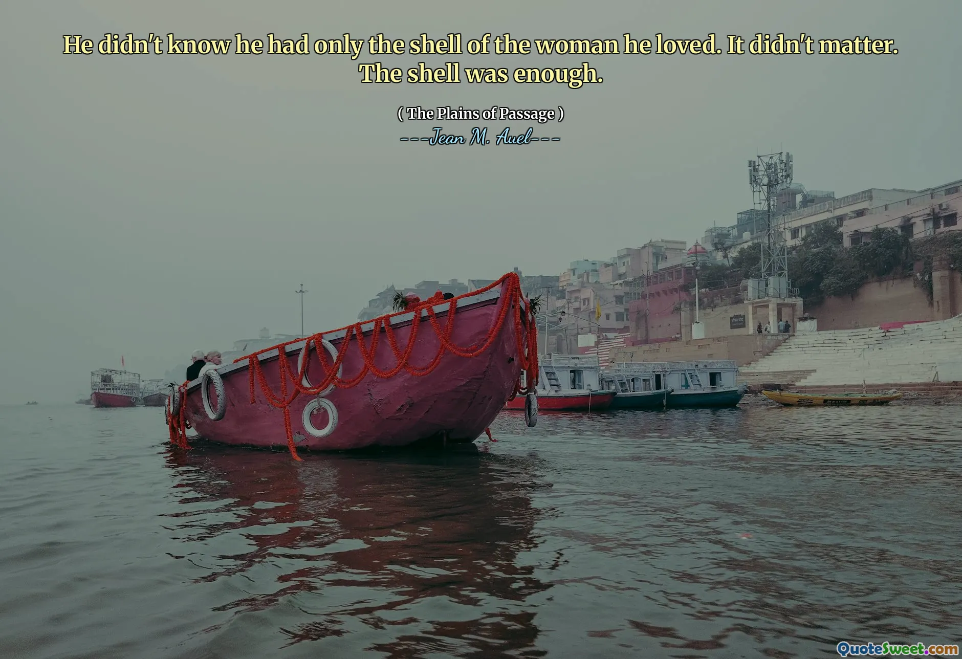 He didn't know he had only the shell of the woman he loved. It didn't matter. The shell was enough.