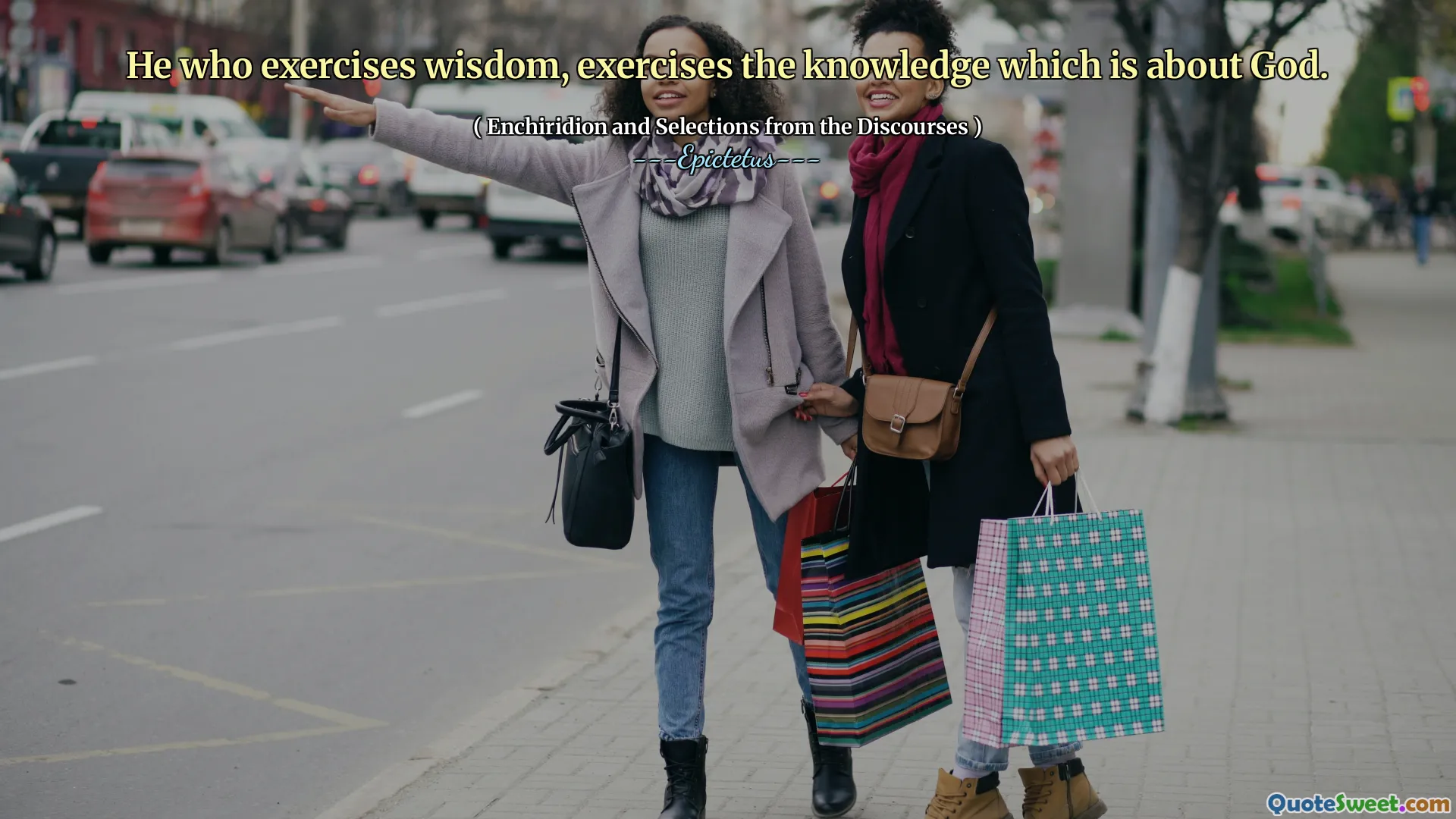 Dia yang menjalankan kebijaksanaan, melatih pengetahuan yaitu tentang Tuhan.