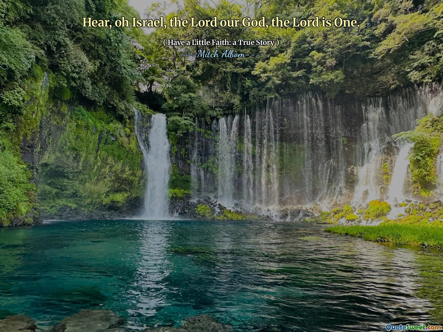 イスラエル、主、私たちの神、主は一人です。