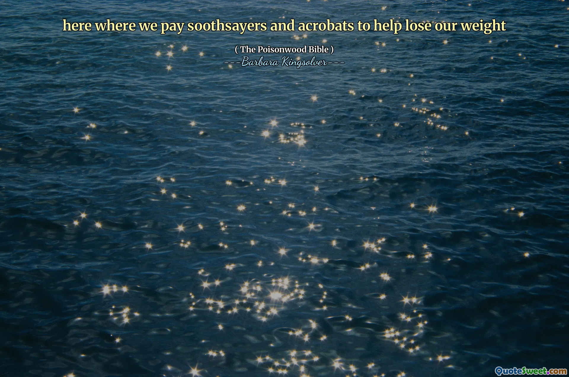 Aqui onde pagamos adivinhos e acrobatas para ajudar a perder peso