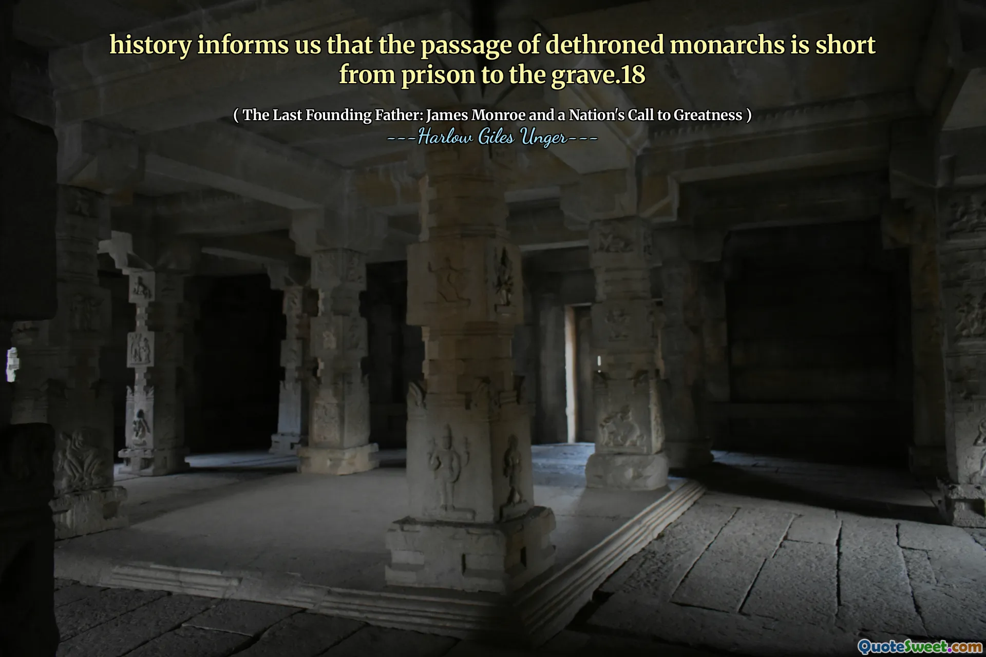 Tarih bize tahttan indirilmiş hükümdarların geçişinin hapishaneden mezara kısa olduğunu bildirir.18