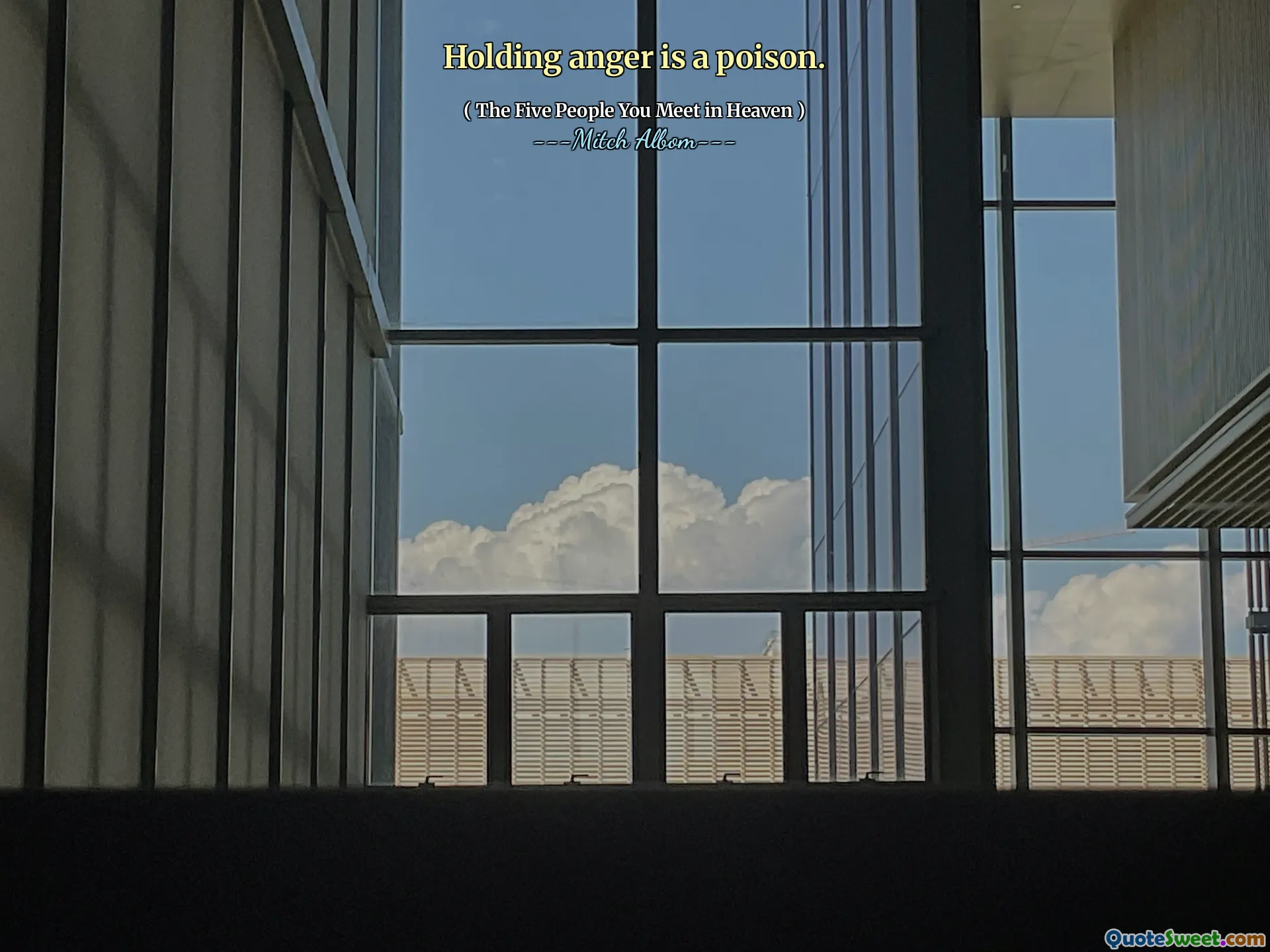 愤怒是一种毒药。