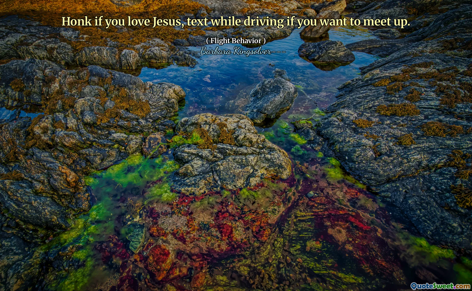 Honk om du älskar Jesus, text när du kör om du vill träffas.