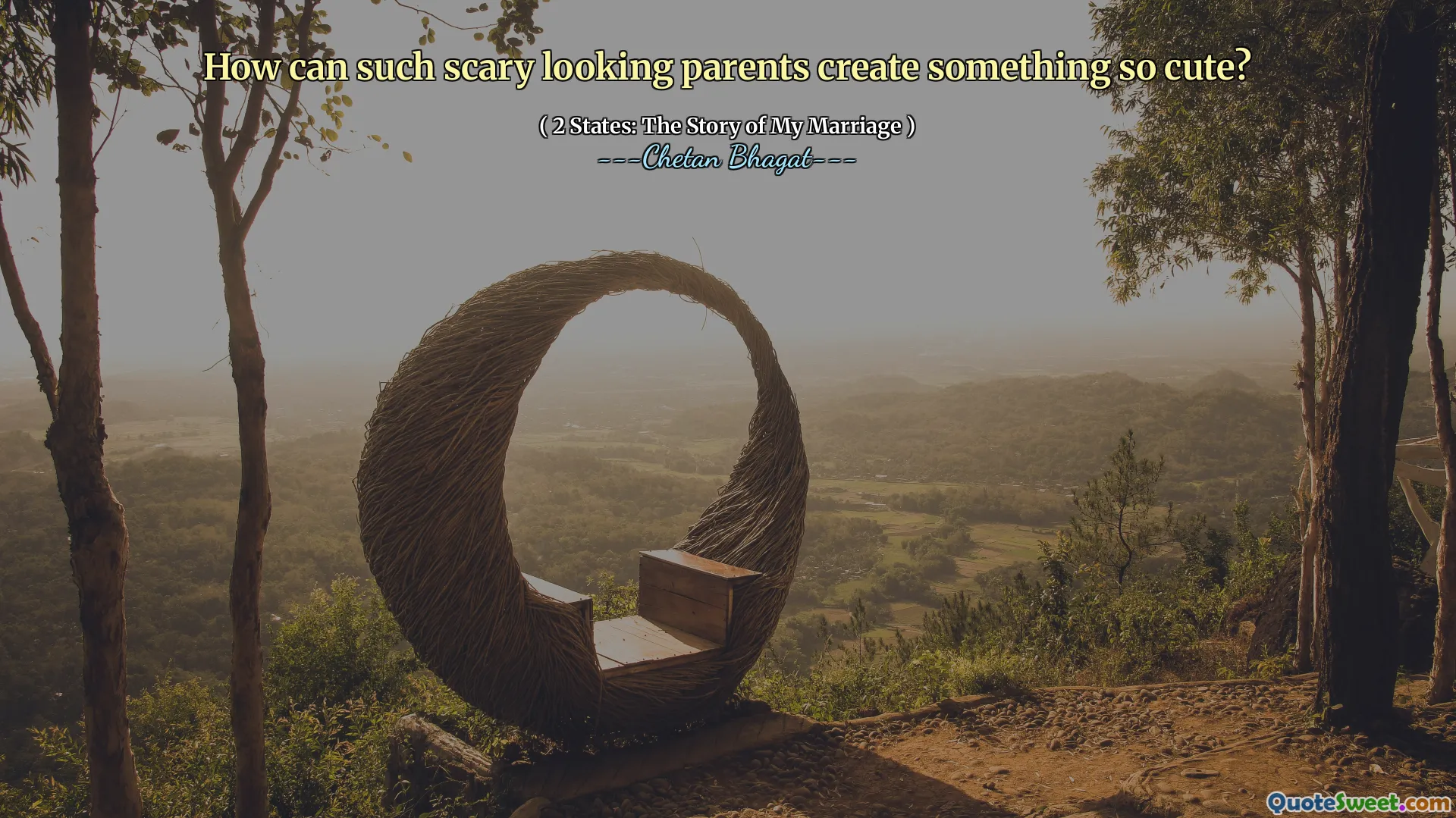 How can such scary looking parents create something so cute?