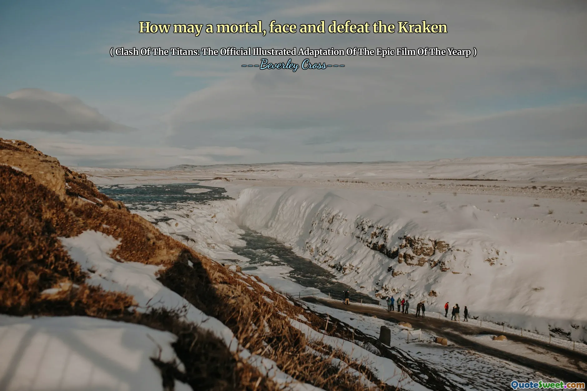 How may a mortal, face and defeat the Kraken