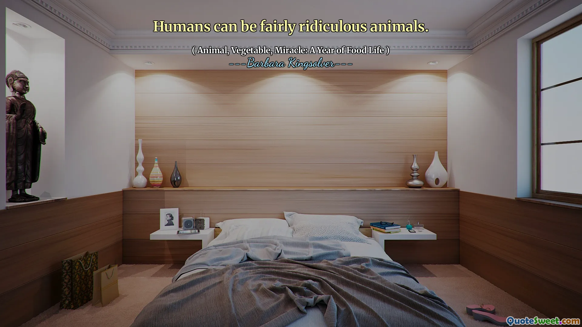 Humans can be fairly ridiculous animals.