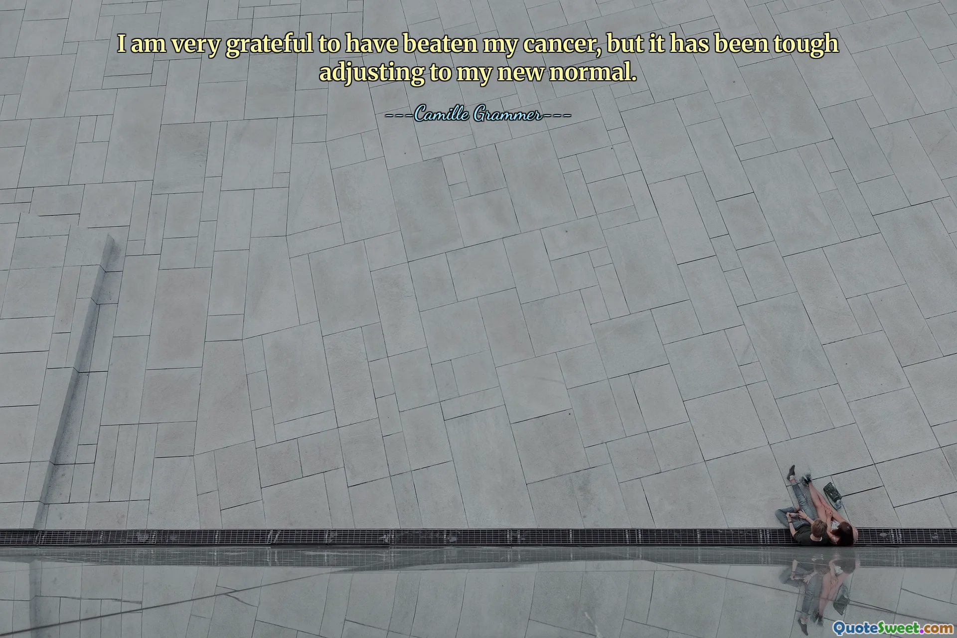 Je suis très reconnaissante d’avoir vaincu mon cancer, mais il a été difficile de m’adapter à ma nouvelle normalité.