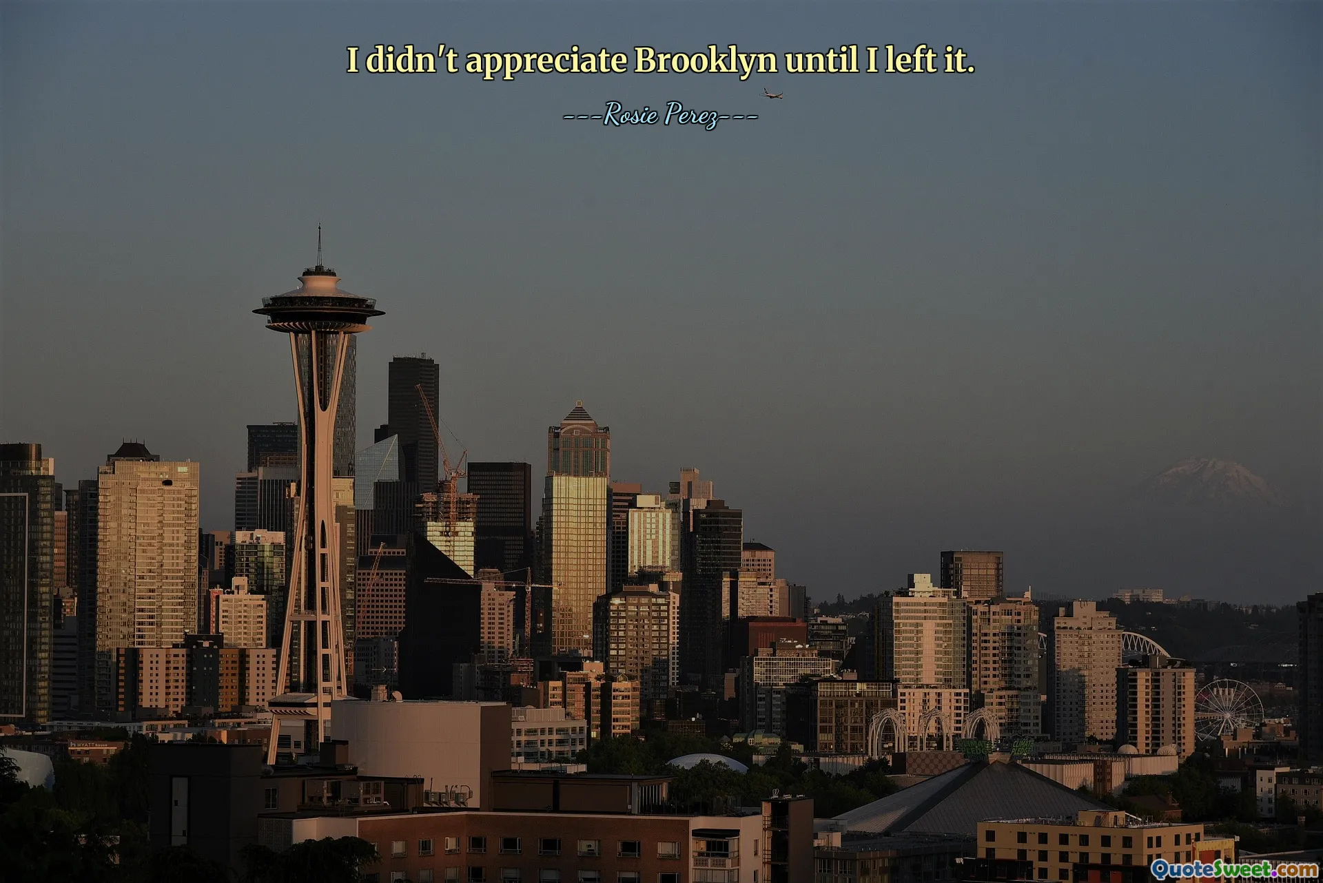 I didn't appreciate Brooklyn until I left it.