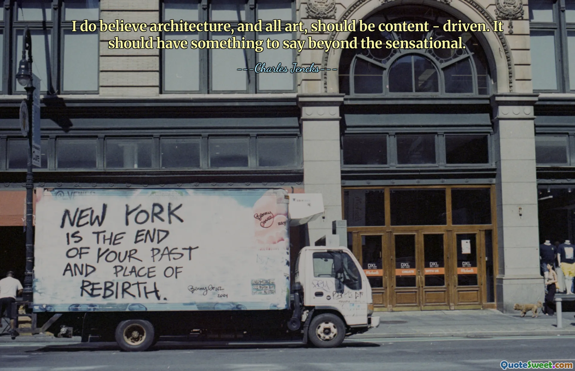 मेरा मानना ​​है कि वास्तुकला, और सभी कलाएं, सामग्री-प्रेरित होनी चाहिए। इसमें सनसनीखेज से परे कहने के लिए कुछ होना चाहिए।