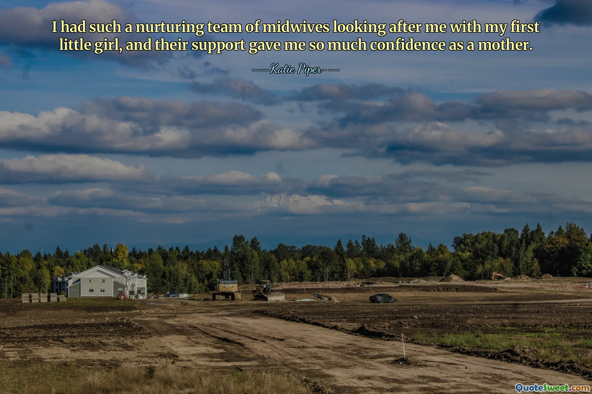 I had such a nurturing team of midwives looking after me with my first little girl, and their support gave me so much confidence as a mother.