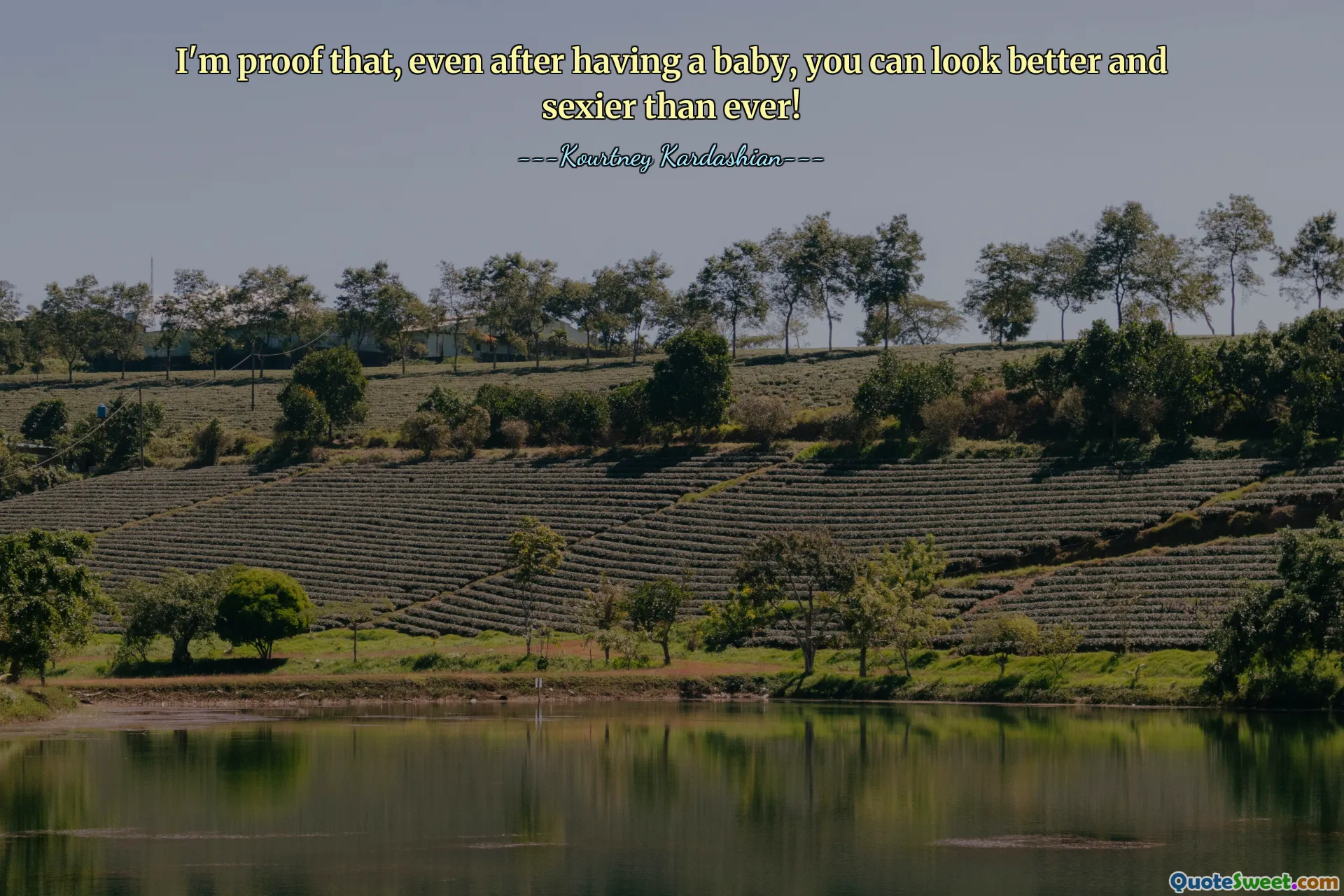 Ich bin der Beweis dafür, dass man auch nach der Geburt eines Babys besser und sexyer aussehen kann als je zuvor!