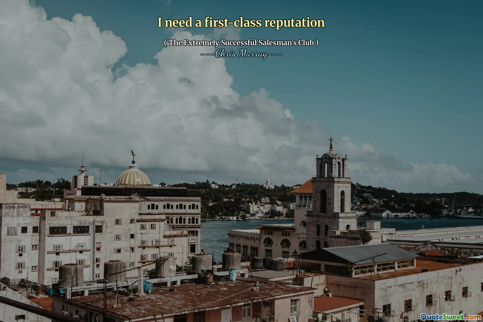 Birinci sınıf bir üne ihtiyacım var