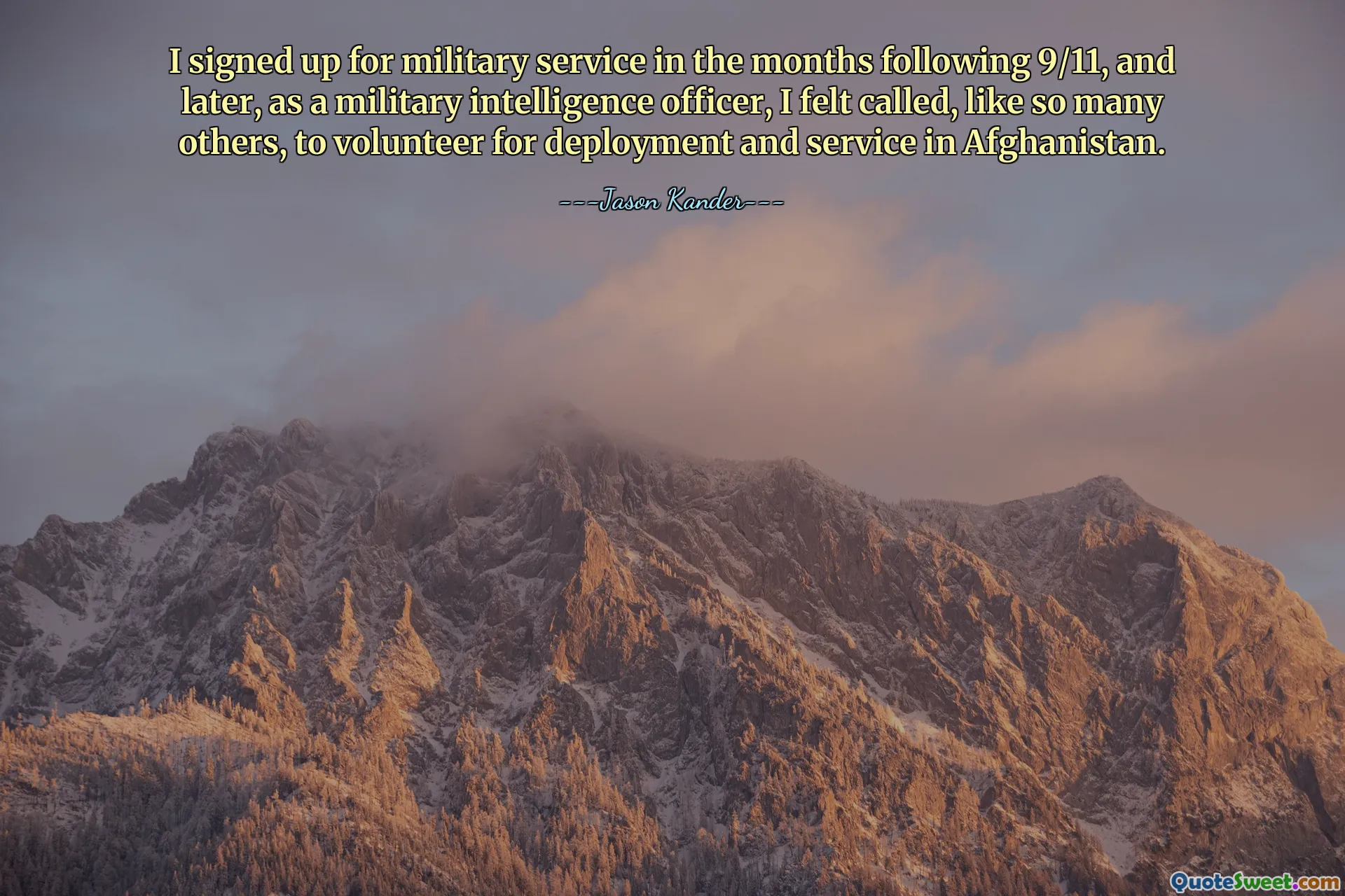 I signed up for military service in the months following 9/11, and later, as a military intelligence officer, I felt called, like so many others, to volunteer for deployment and service in Afghanistan.