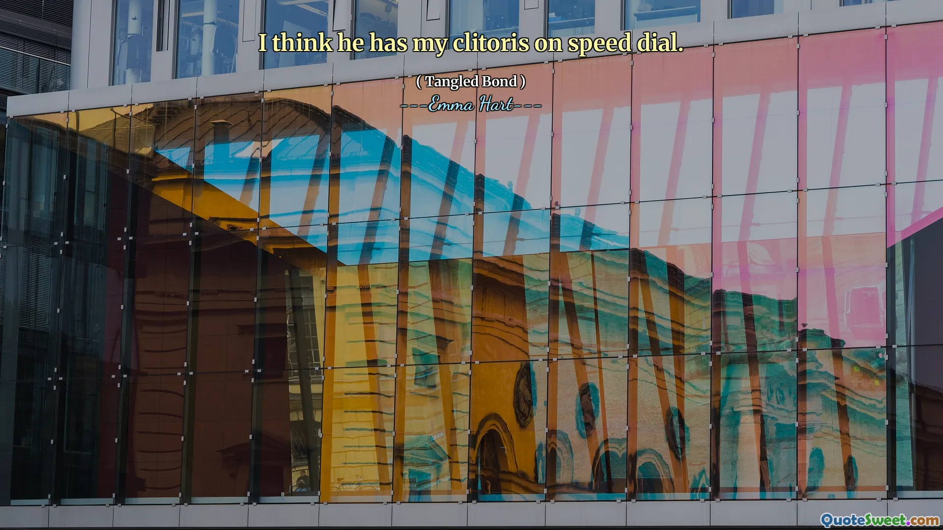 我认为他在速度表盘上有我的阴蒂。