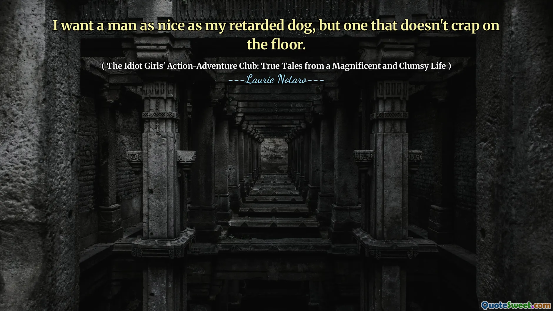 Geciktirilmiş köpeğim kadar güzel bir adam istiyorum, ama yerde saçmalık olmayan bir adam.