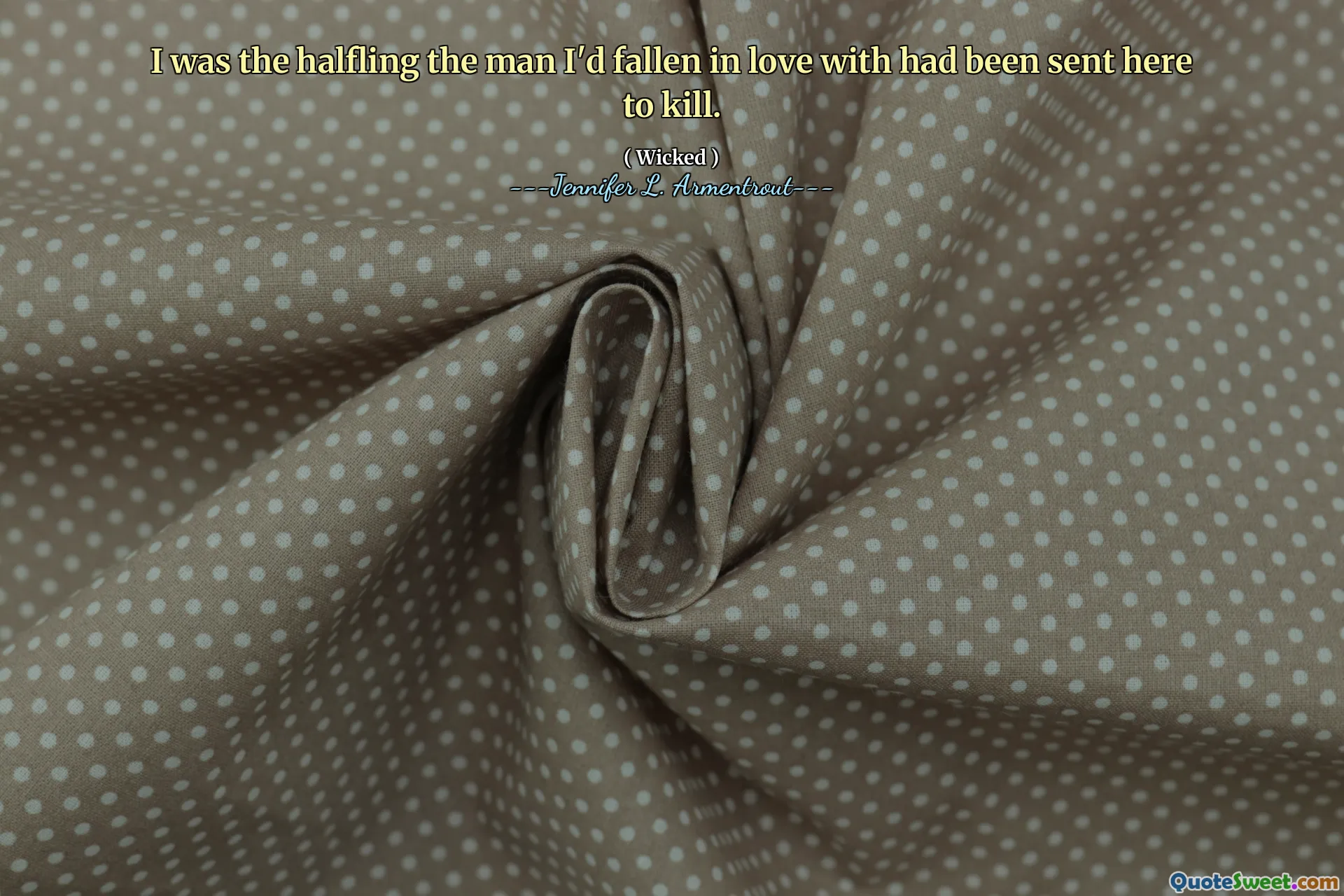 I was the halfling the man I'd fallen in love with had been sent here to kill.