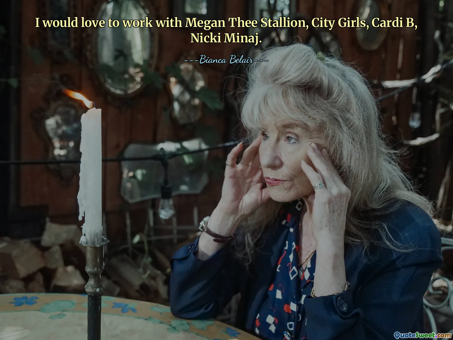 Mi piacerebbe lavorare con Megan Thee Stallion, City Girls, Cardi B, Nicki Minaj.