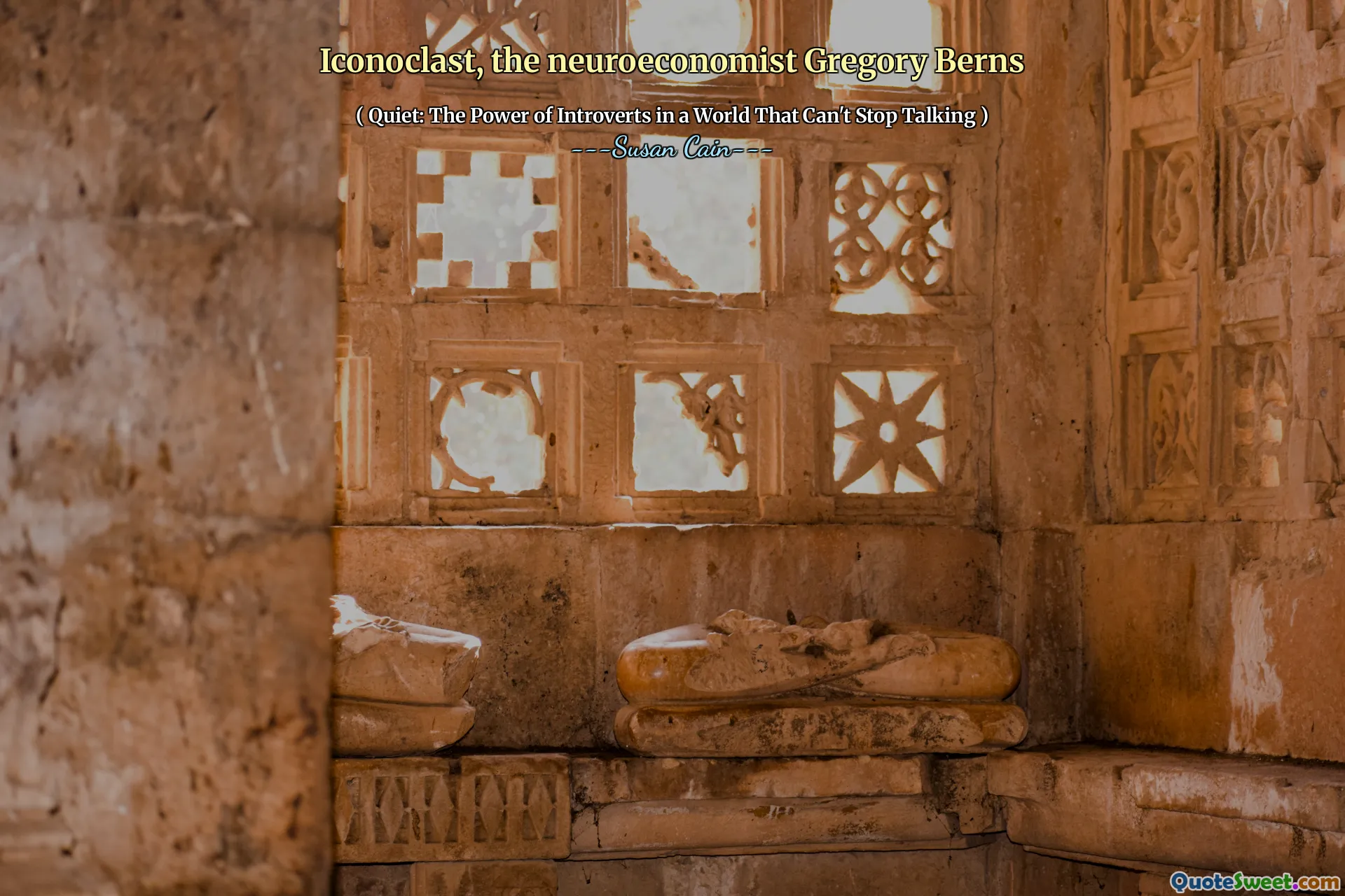 Iconoclast, the neuroeconomist Gregory Berns