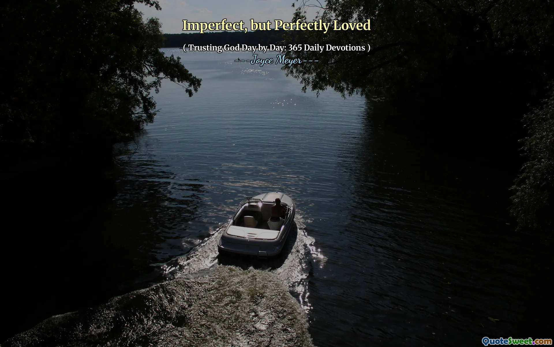 Imperfect, but Perfectly Loved