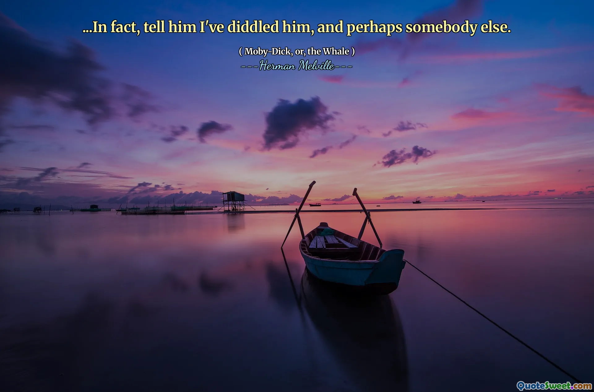 ... Berätta i själva verket att jag har tappat honom och kanske någon annan.