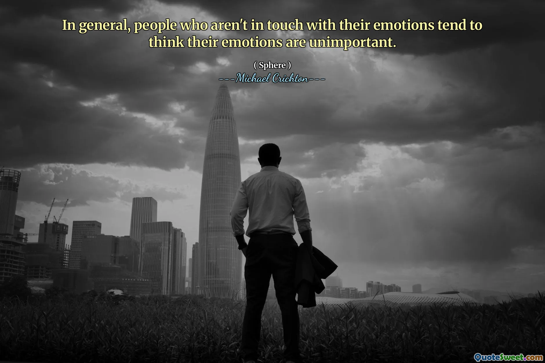 总的来说，与自己的情绪保持联系的人倾向于认为自己的情绪并不重要。