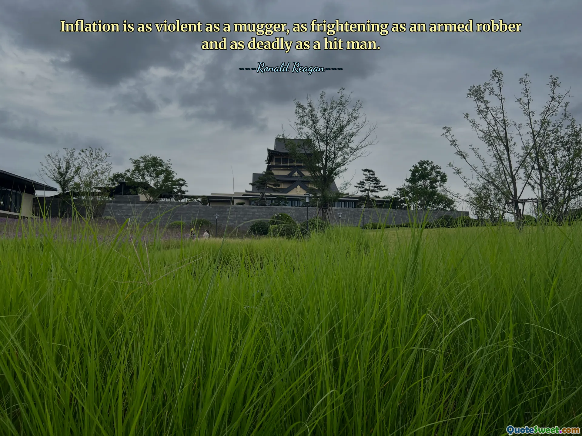 Die Inflation ist so heftig wie ein Straßenräuber, so beängstigend wie ein bewaffneter Räuber und so tödlich wie ein Auftragsmörder.