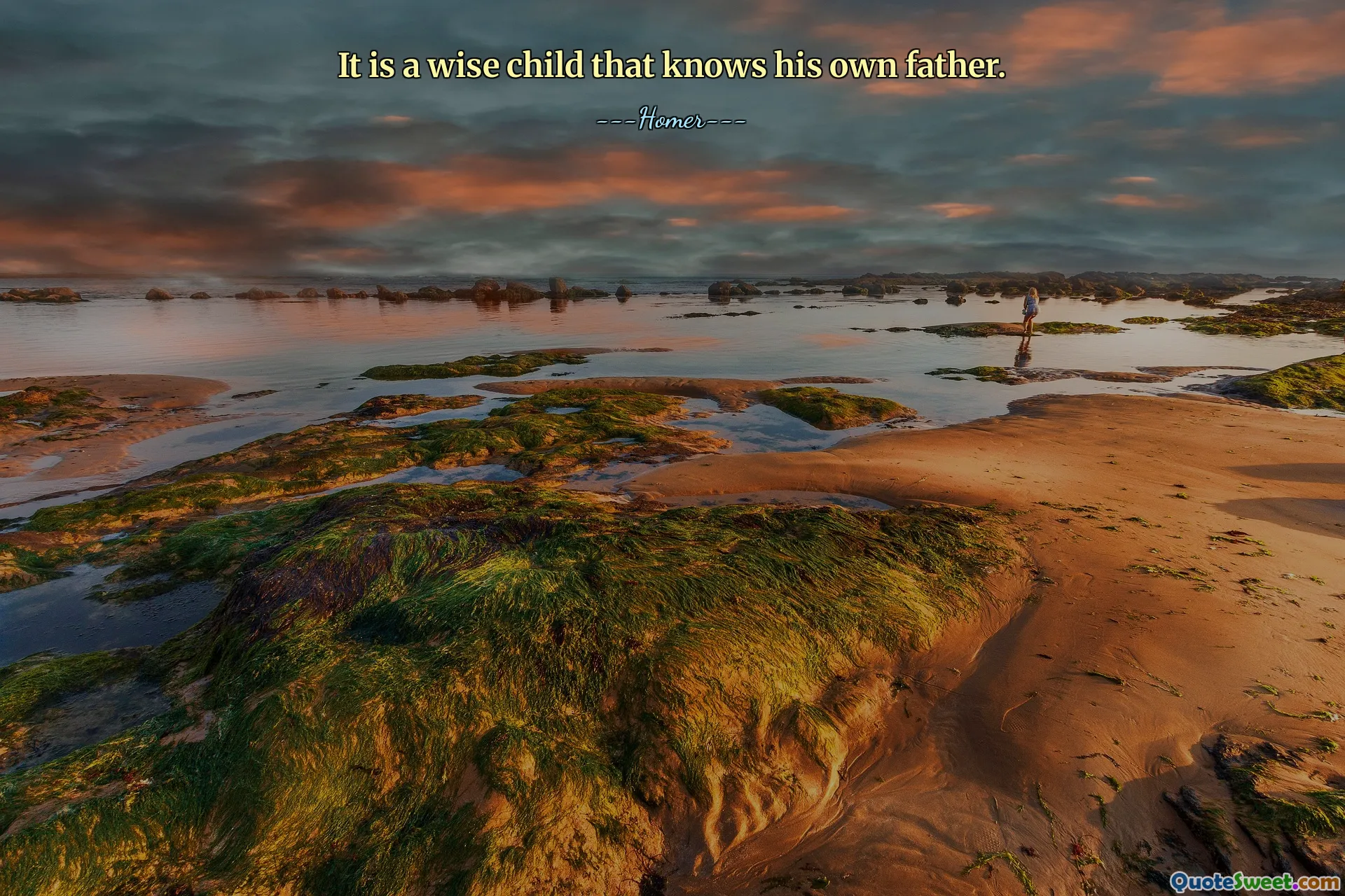 It is a wise child that knows his own father.