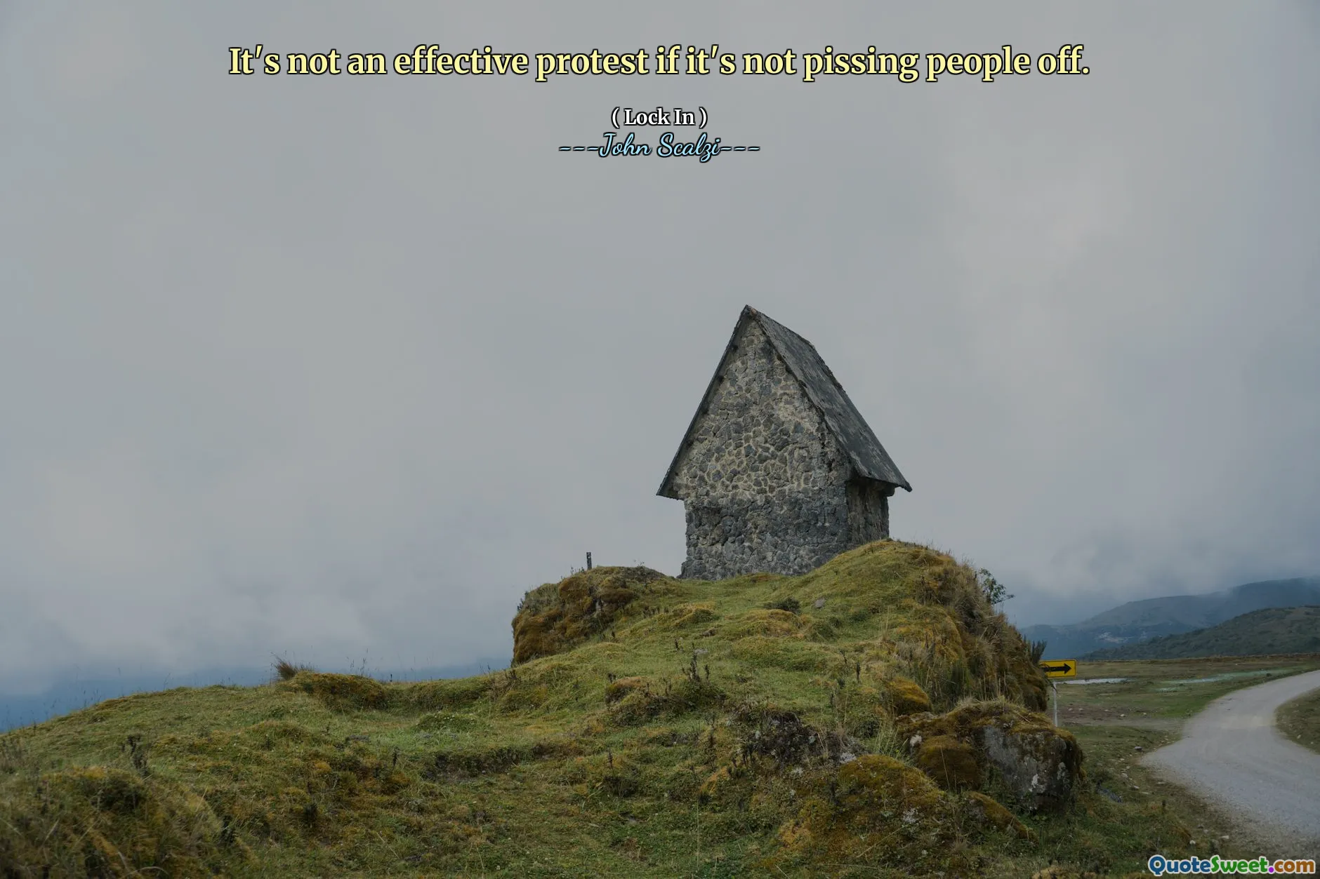 It's not an effective protest if it's not pissing people off.