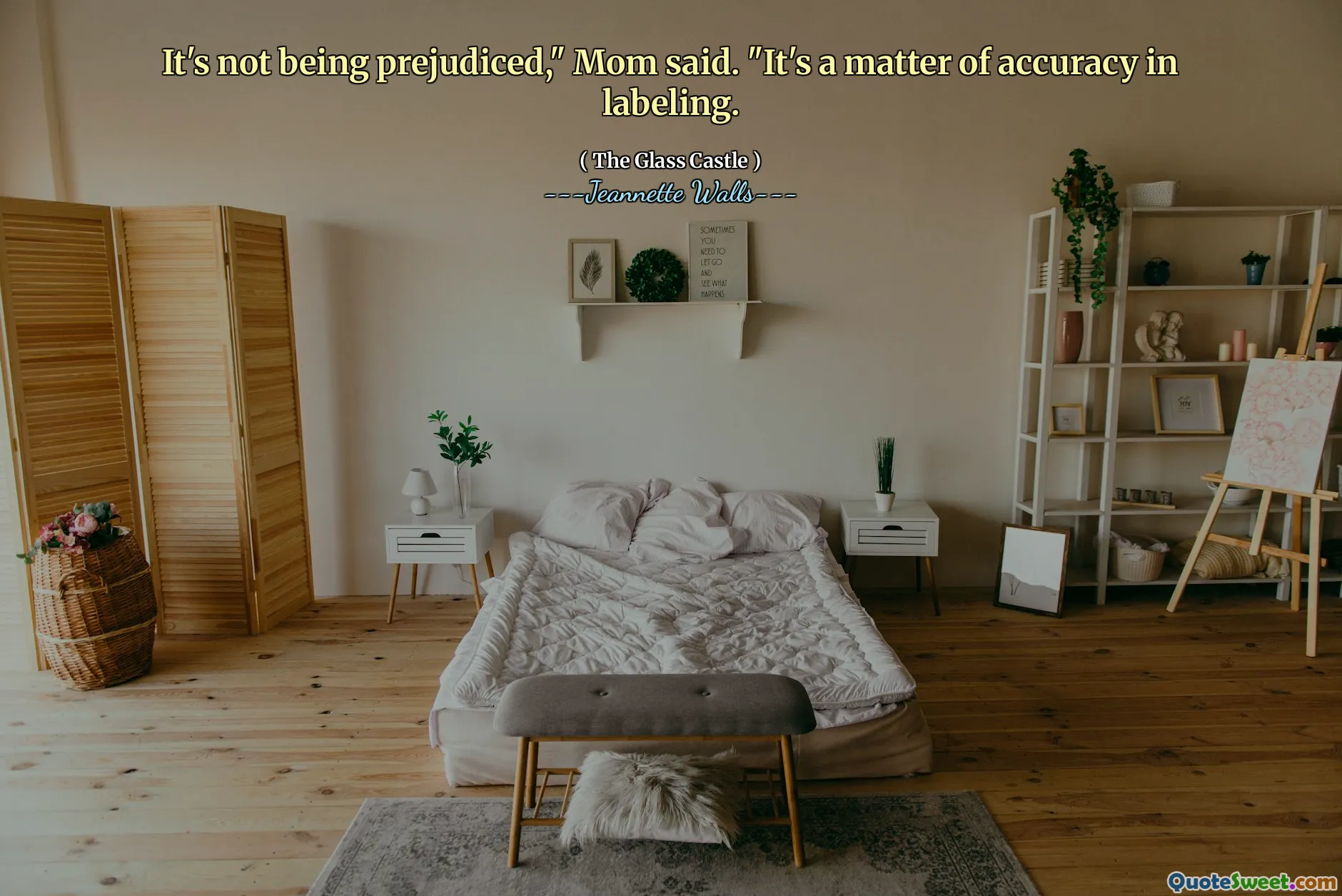 Não está sendo prejudicado ", disse mamãe." É uma questão de precisão na rotulagem.