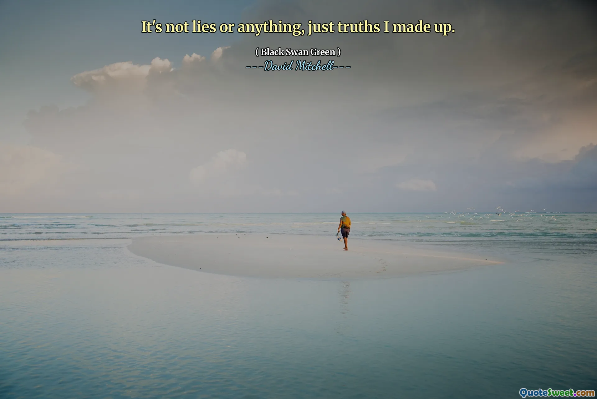 这不是谎言或什么，只是我编造的事实。