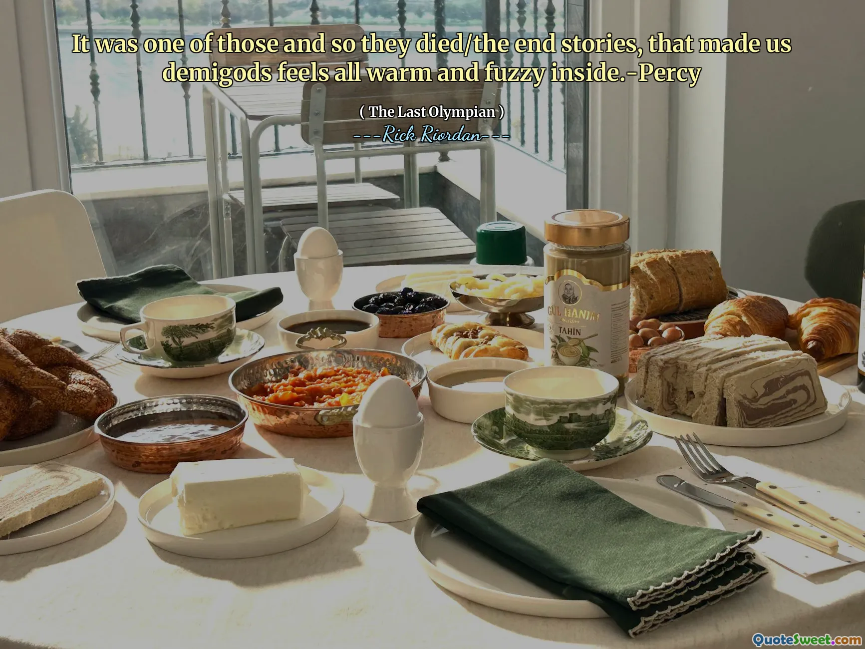 It was one of those and so they died/the end stories, that made us demigods feels all warm and fuzzy inside.-Percy