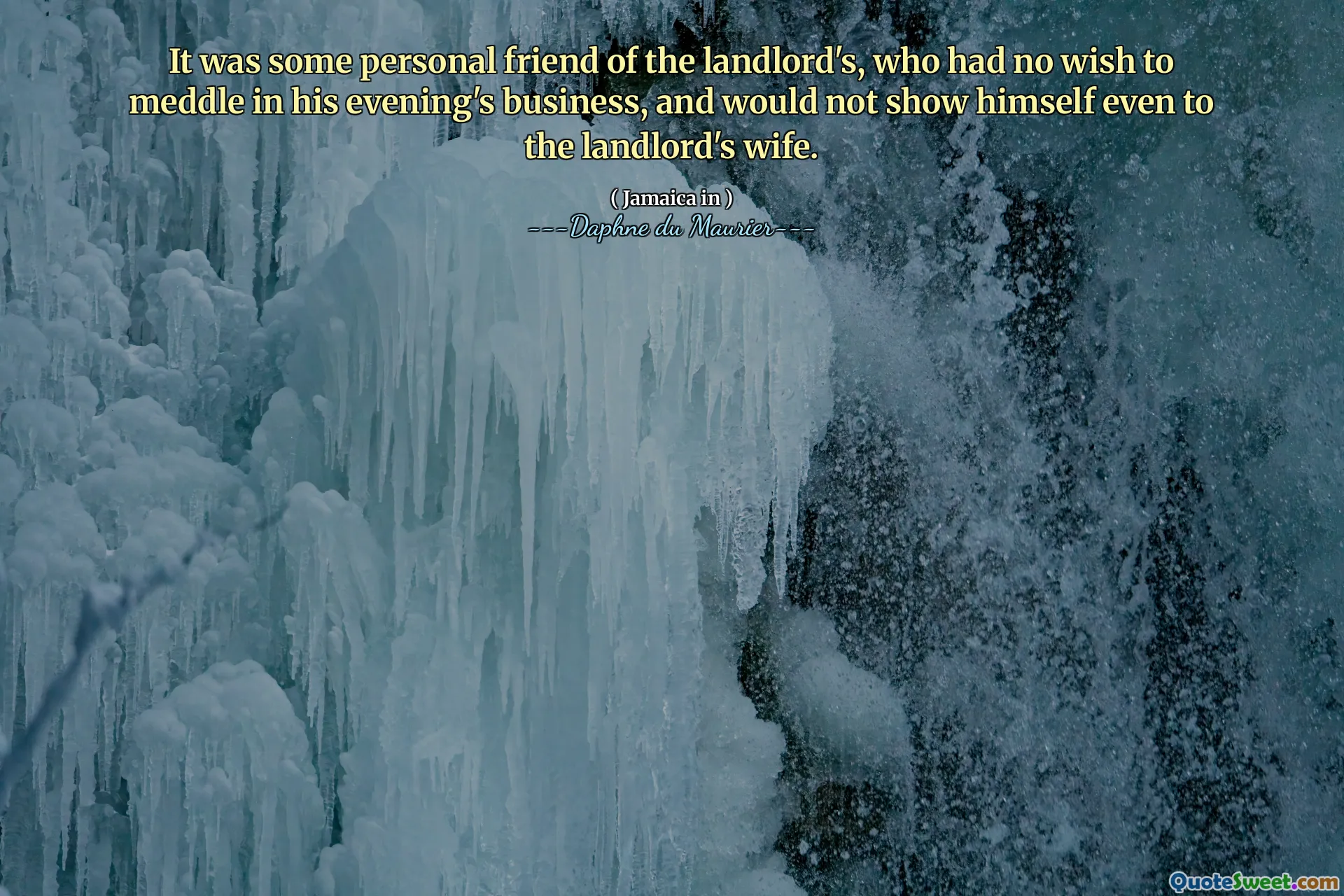 It was some personal friend of the landlord's, who had no wish to meddle in his evening's business, and would not show himself even to the landlord's wife.