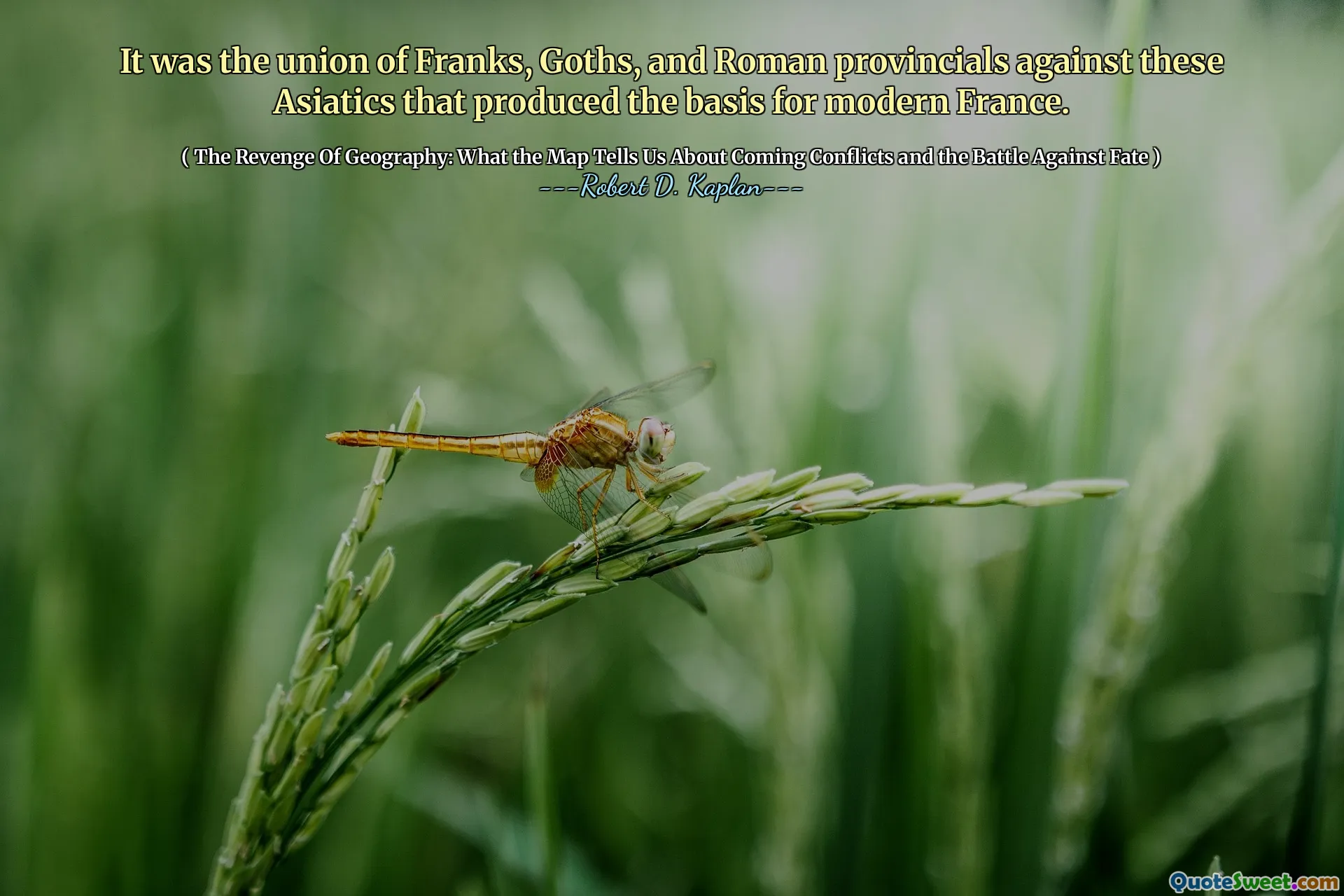 It was the union of Franks, Goths, and Roman provincials against these Asiatics that produced the basis for modern France.