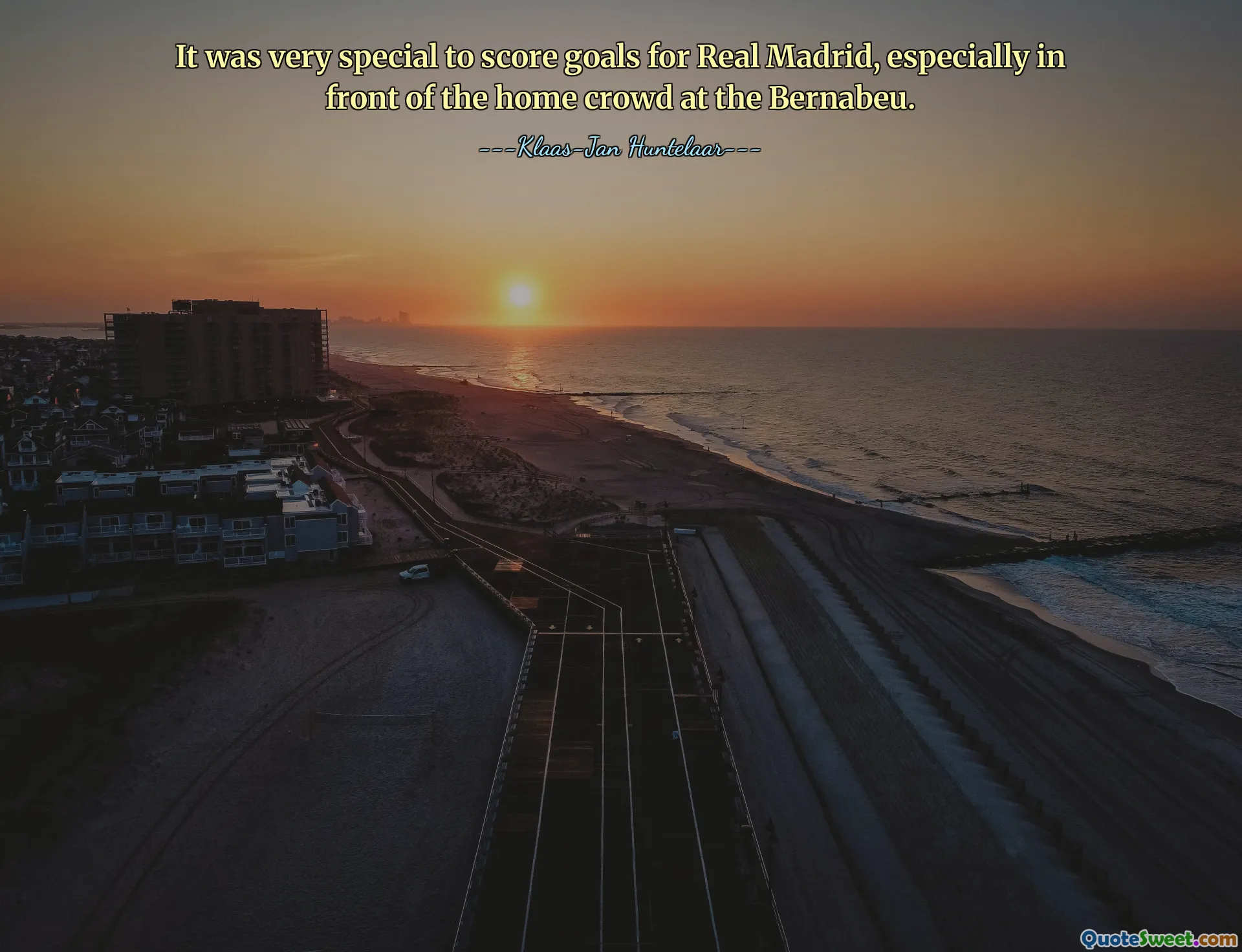 It was very special to score goals for Real Madrid, especially in front of the home crowd at the Bernabeu.