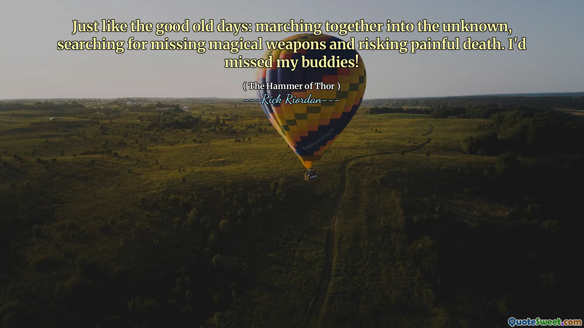 Just like the good old days: marching together into the unknown, searching for missing magical weapons and risking painful death. I'd missed my buddies!