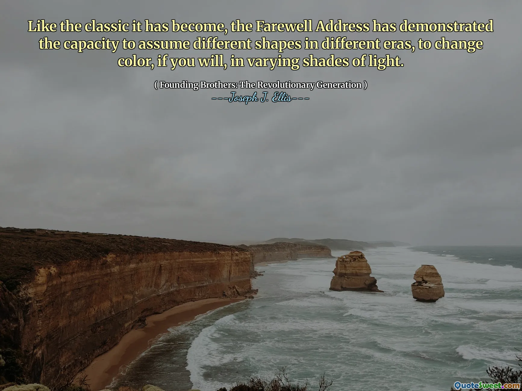 Like the classic it has become, the Farewell Address has demonstrated the capacity to assume different shapes in different eras, to change color, if you will, in varying shades of light.