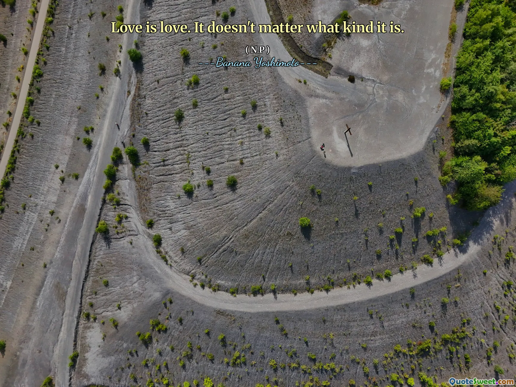 Love is love. It doesn't matter what kind it is.