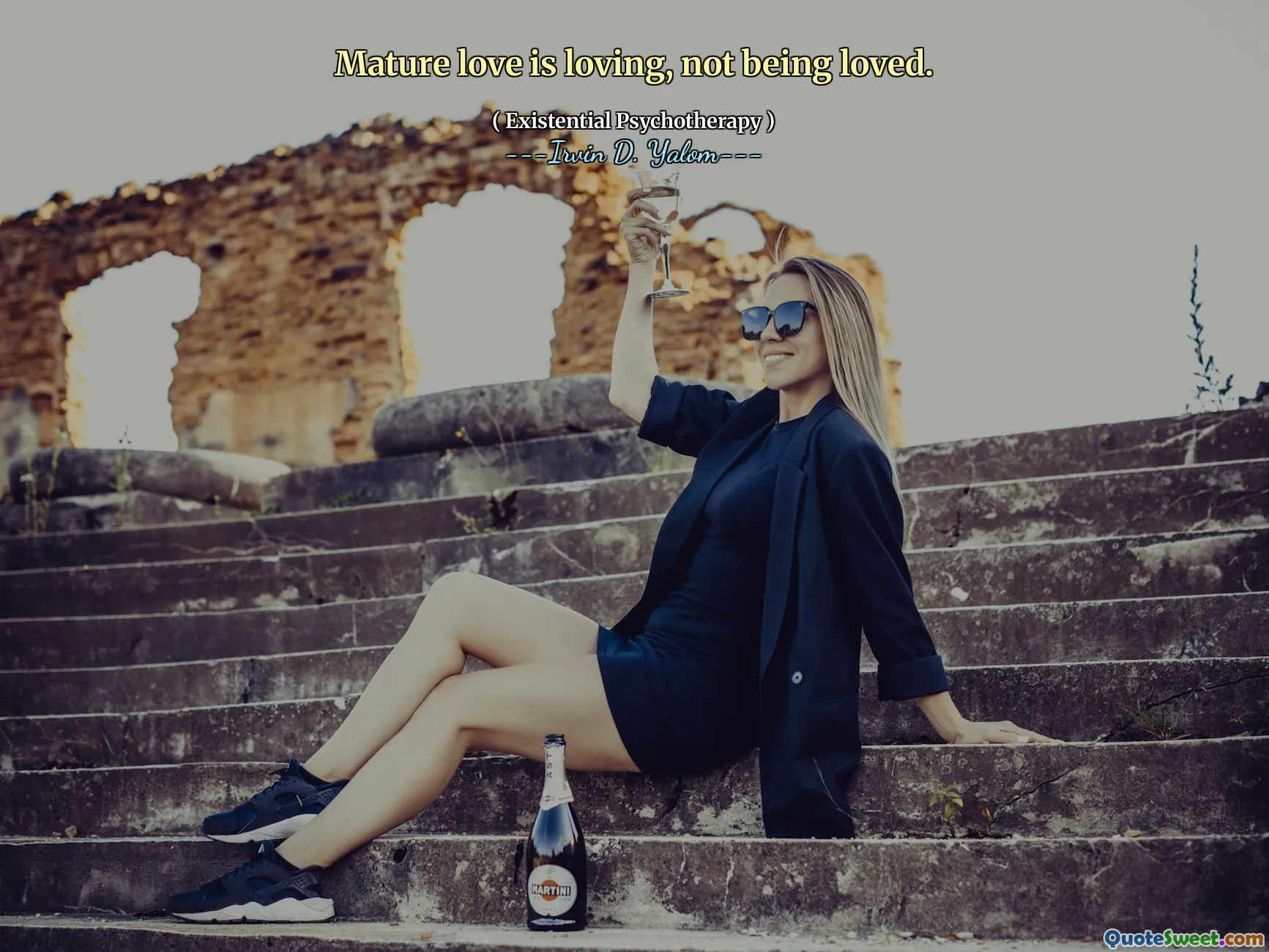 Mature love is loving, not being loved.