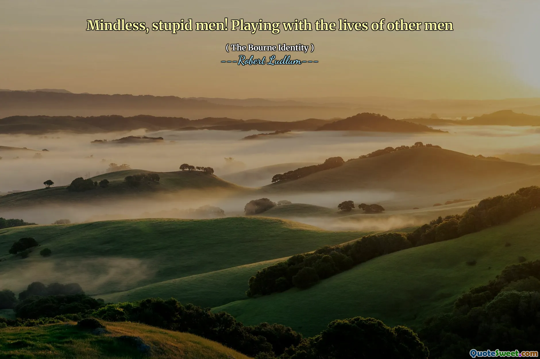 没有头脑、愚蠢的人！玩弄其他男人的生命