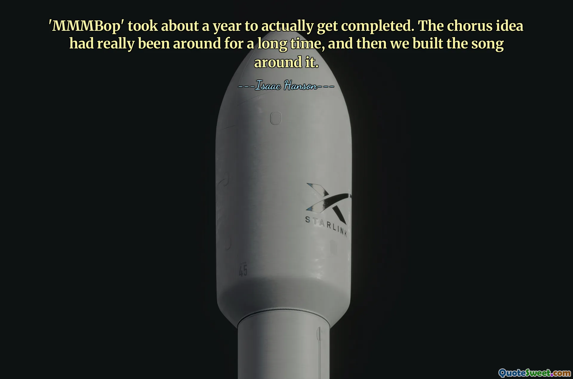 „MMMBop” a durat aproximativ un an pentru a fi finalizat. Ideea refrenului exista de mult timp, apoi am construit melodia în jurul ei.