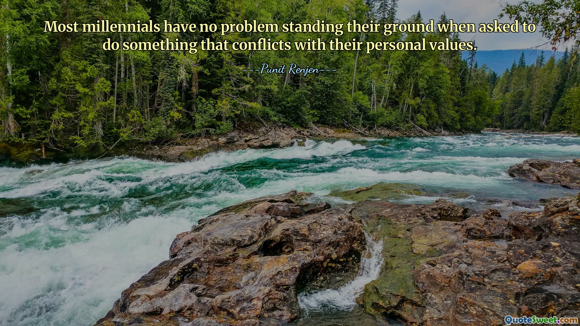 Most millennials have no problem standing their ground when asked to do something that conflicts with their personal values.