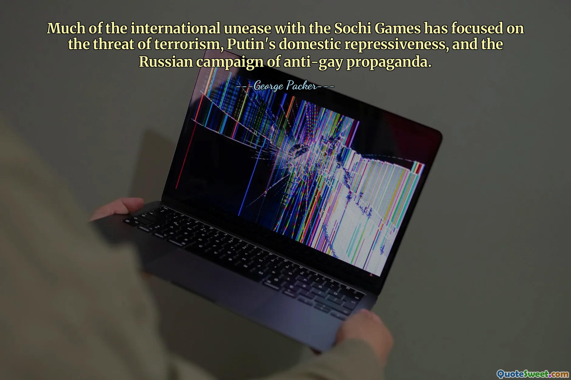 Much of the international unease with the Sochi Games has focused on the threat of terrorism, Putin's domestic repressiveness, and the Russian campaign of anti-gay propaganda.