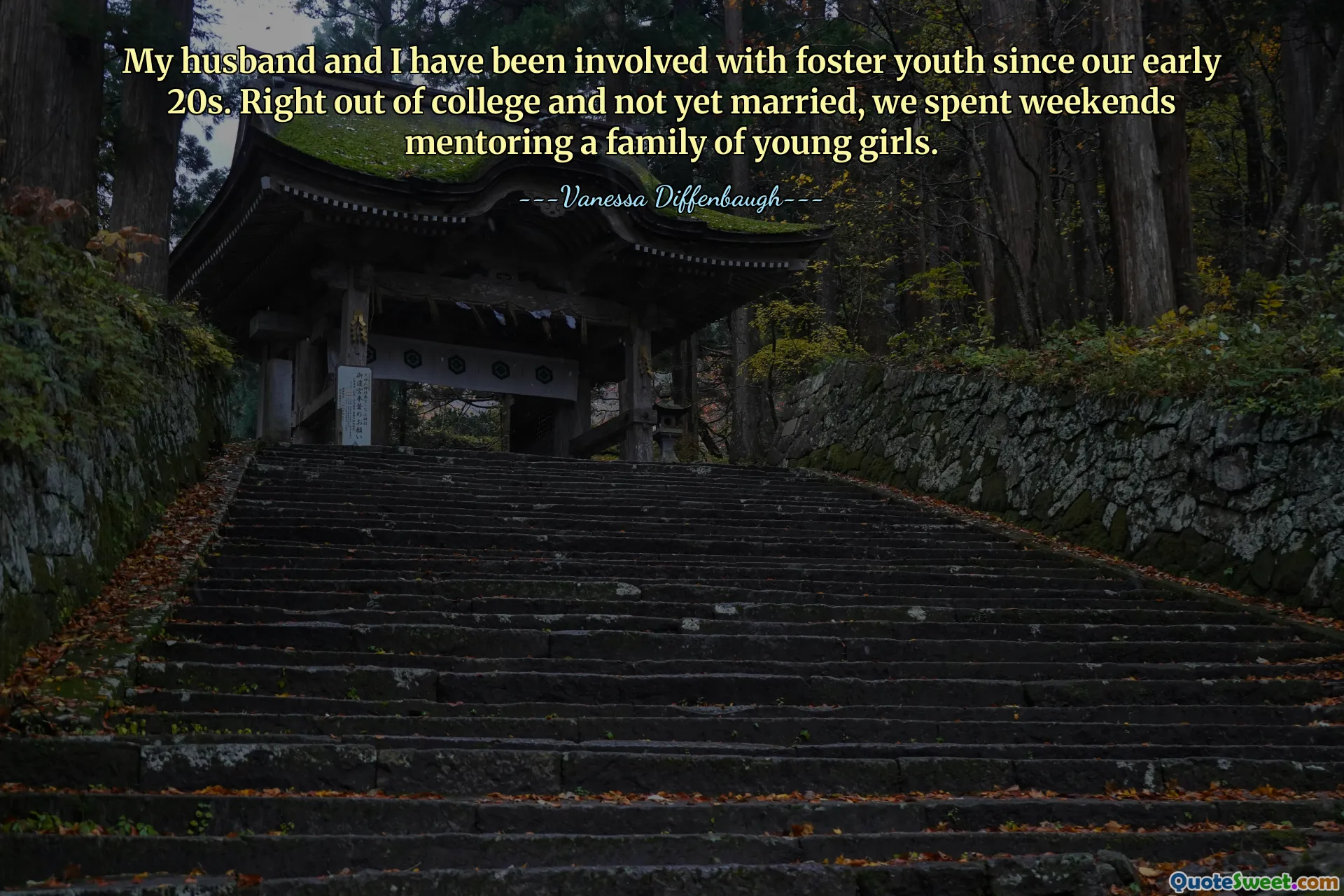 My husband and I have been involved with foster youth since our early 20s. Right out of college and not yet married, we spent weekends mentoring a family of young girls.