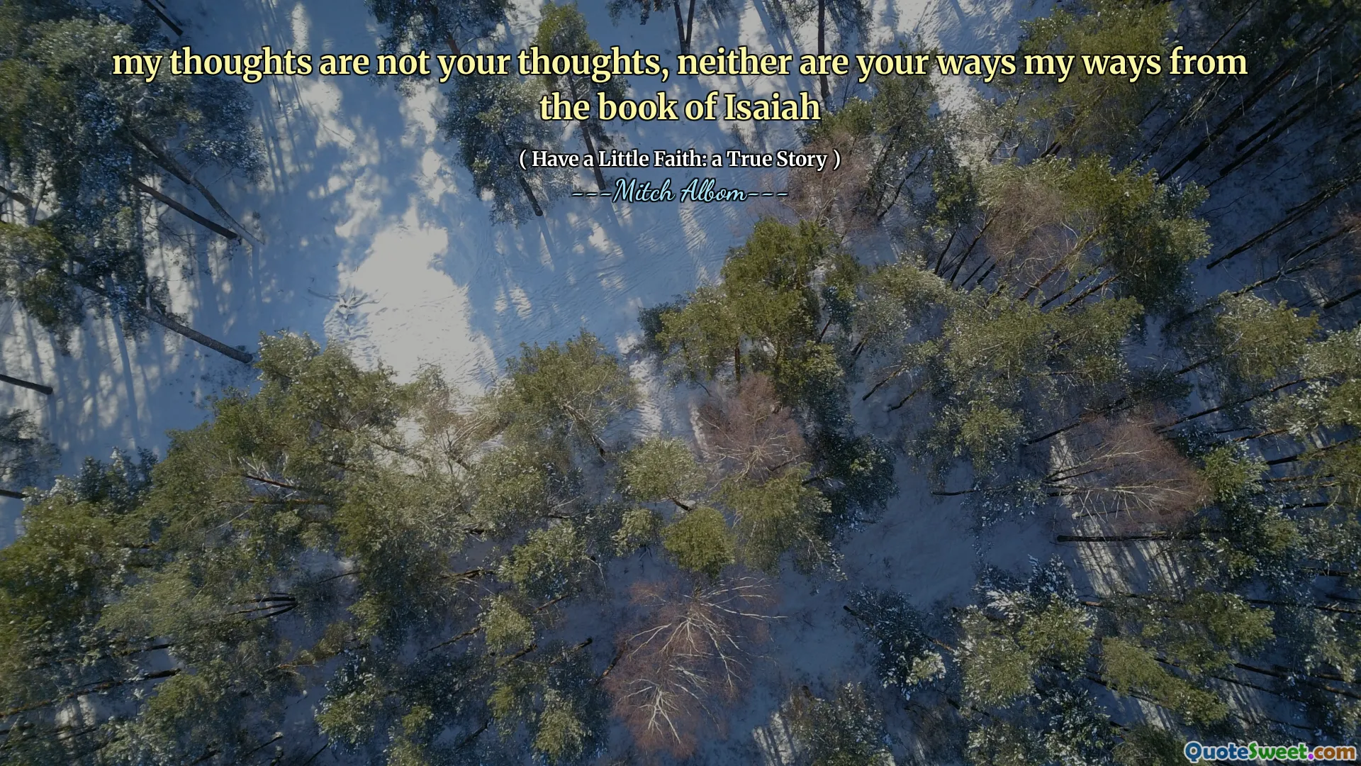 私の考えはあなたの考えではなく、あなたのイザヤの本からの私のやり方でもありません