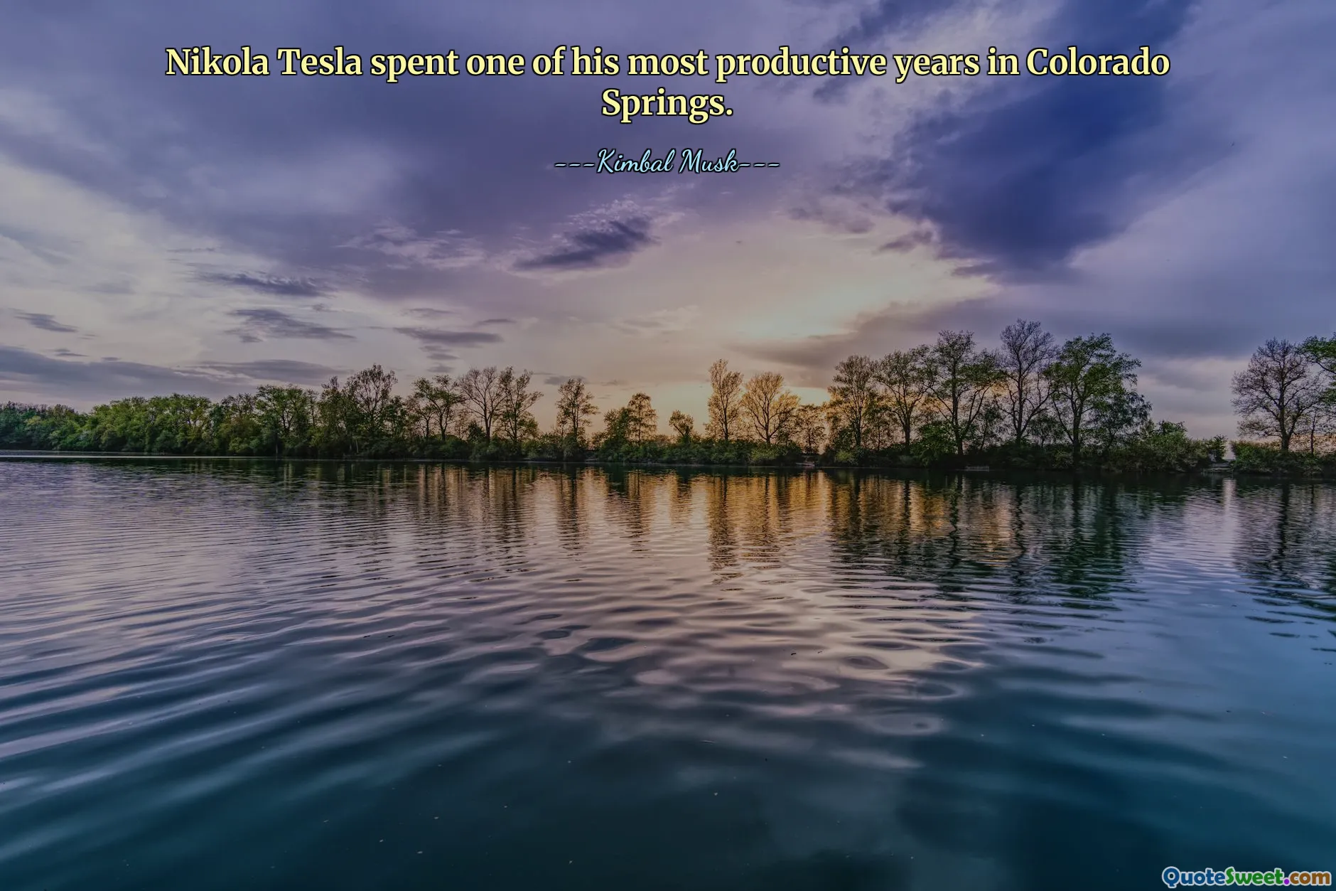 Nikola Tesla spent one of his most productive years in Colorado Springs.