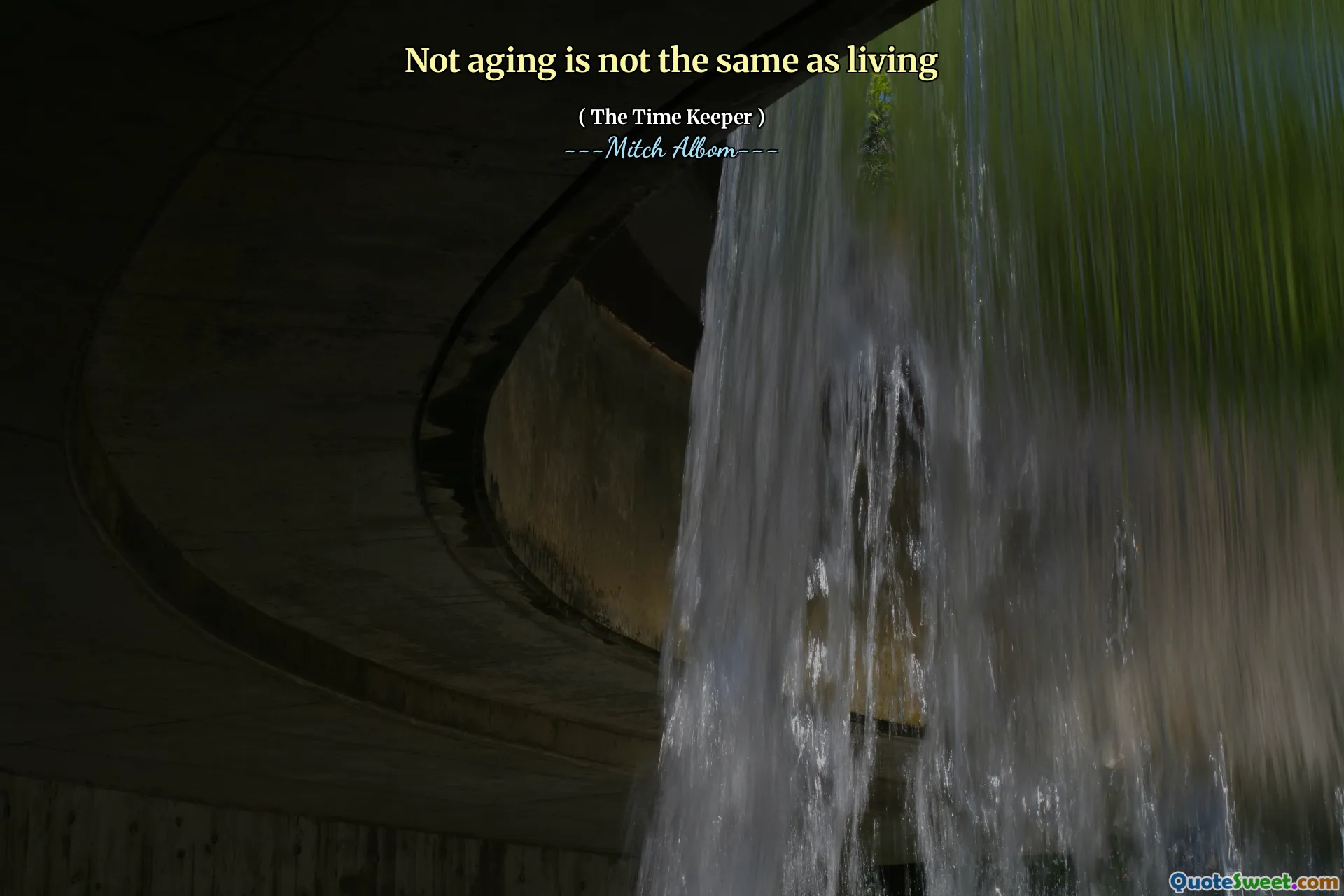 Tidak penuaan tidak sama dengan hidup