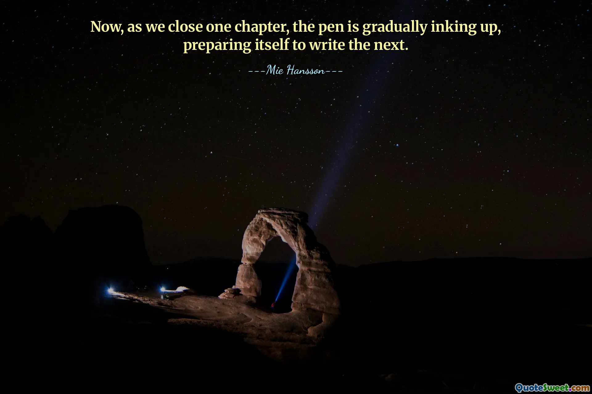 Now, as we close one chapter, the pen is gradually inking up, preparing itself to write the next.