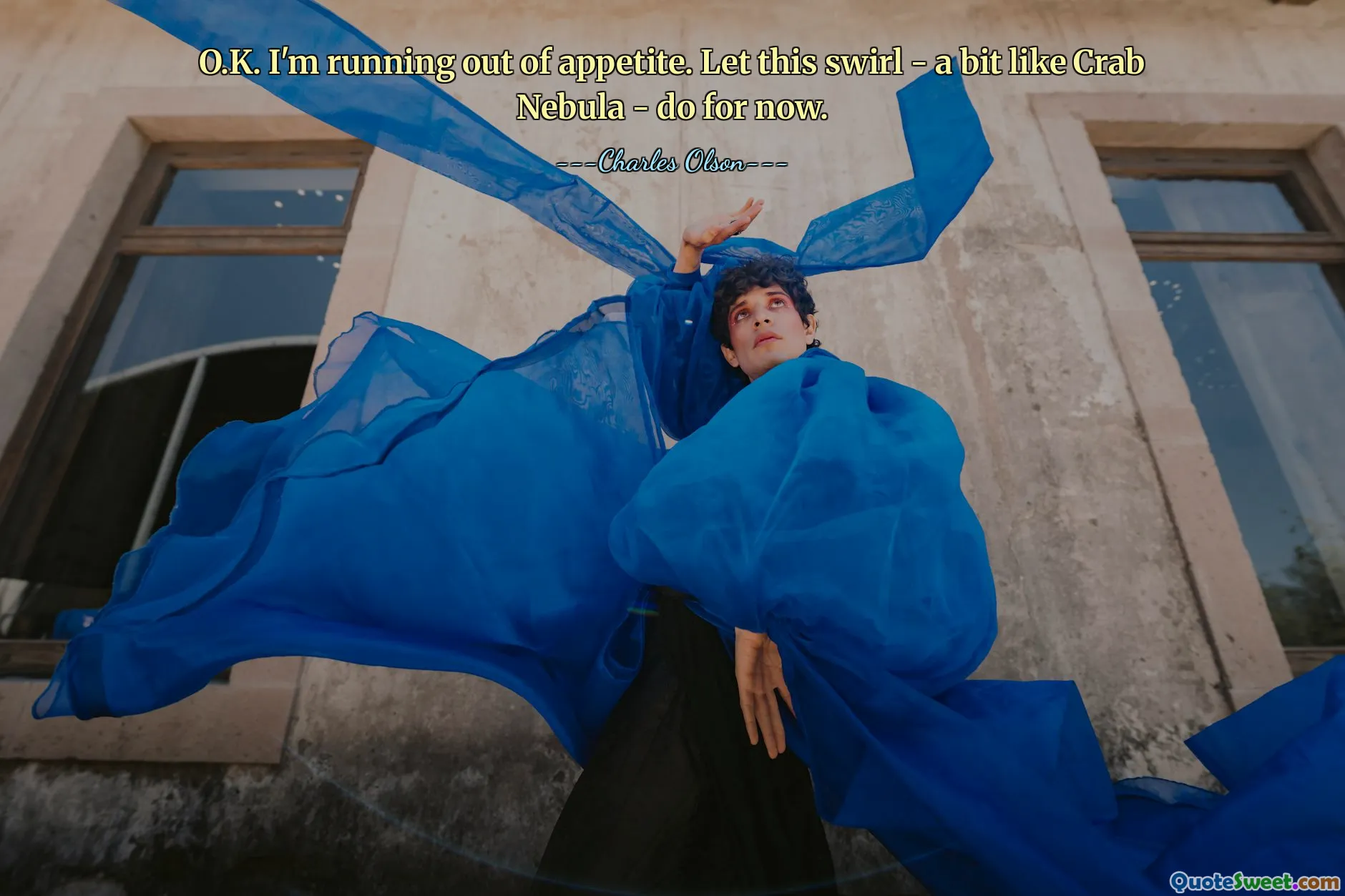 O.K. I'm running out of appetite. Let this swirl - a bit like Crab Nebula - do for now.